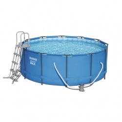 Каркасный Бассейн 366 x 122 Bestway 56420 (картриджный фильтр, лестница, тен)
