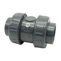 Обратный клапан пружинный d63 уплотнение EPDM ПВХ Италия