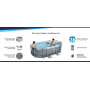 Каркасный бассейн 305 х 200 х 84 Bestway Power Steel 5614A с картриджным фильтром