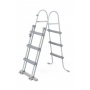 Каркасный бассейн 488 х 305 х 107 Bestway Ротанг 56946, с песочным фильтром, лестницей и тентом