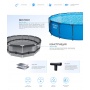 Каркасный бассейн 457 х 122 Bestway 14463 без аксессуаров