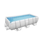Каркасный прямоугольный бассейн Bestway 56441 (404х201х100), с картриджным фильтром и лестницей