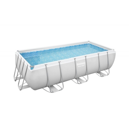 Каркасный прямоугольный бассейн Bestway 56441 (404х201х100), с картриджным фильтром и лестницей купить в интернет магазине Санрай73