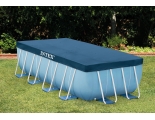 Тент для каркасного бассейна Rectangular Frame 400х200см (389х184х20см) Intex