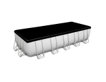 Каркасный бассейн 640 х 274 х 132 Bestway 5612B с песочным фильтром, лестницей, тентом, дозатором