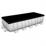Каркасный бассейн 640 х 274 х 132 Bestway 5612B с песочным фильтром, лестницей, тентом, дозатором