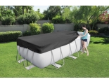 Покрытие на бассейн Bestway 58232, 404x201x100 / 412x201x122см (396х185см)