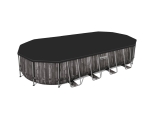 Каркасный бассейн 732 х 366 х 122 Bestway Wood Style 5611T картриджный фильтр, лестница, тент