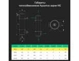 Теплообменник Aquaviva HE 40 кВт