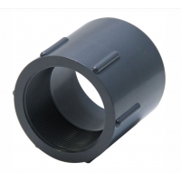 Муфта клеевая с внутренней резьбой 63 х 2" ПВХ AQUAVIVA