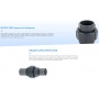 Муфта разборная с уплотнением EPDM d63 мм ERA