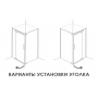 Душевое ограждение Alex Baitler AB214-90 900х900х2000