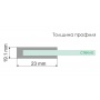 Душевой уголок WasserKraft Elbe 74P19
