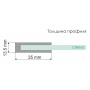 Душевая перегородка WasserKraft Abens 20W40