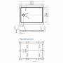 Душевой поддон Amper 29T07U