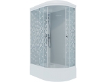 Душевая кабина Triton Коралл 120х80 В левая, асимметрия, средний поддон, белый, мозаика, ДН4 (7мест)