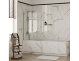 Стеклянная шторка на ванну WasserKraft Leine 35P02-110 Fixed