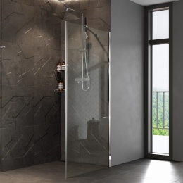 Душевая перегородка WasserKraft Aller 10H06-RP80 Fixed