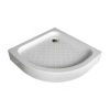 Душевой поддон акриловый Mirsant Omega/Radius Р290 1000*1000*150  с сифоном