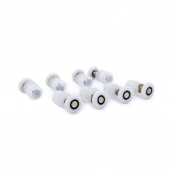 Ролики для душевой кабины DC-1013, 19 мм, одинарные с эксцентриками 8 шт