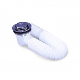 Сифон для душевой кабины с высоким поддоном DC 2014, d 46-56мм, гофра 40мм