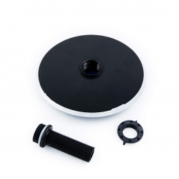 Верхний душ DC-5013, 160мм, серый, черный