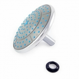 Верхний душ DC-5021, 150мм, хром, черный