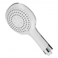 Лейка для ручного душа DC-5026, 4 режима, 120х120мм, хром, белый