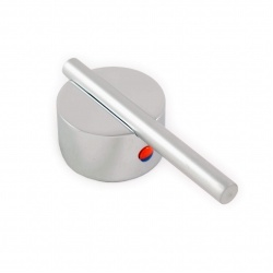 Ручка смешивания воды DC-RKR круглая с рычажком, металл, для душевой кабины, под квадрат