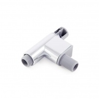 Уголок для рейлинга с подводкой для шланга ручного душа DC-U