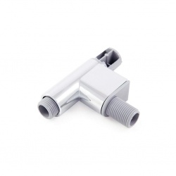 Уголок для рейлинга с подводкой для шланга ручного душа DC-U