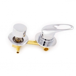 Смеситель для душевой кабины DC6312-100, 2 режима, хомут