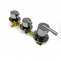 Смеситель для душевой кабины DC6503-100-100, 3 режима, хомут