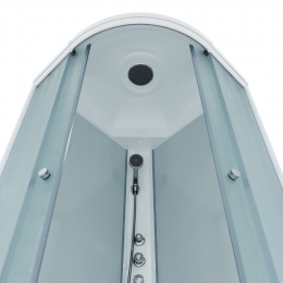 Душевая кабина Triton РИФ 90х90 Б3 ГРЕЙС четверть круга, глубокий поддон, белый, рифленое, ДН4 (9мес