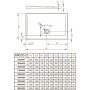 Душевой поддон Radaway Argos D 800х1000х55, белый, отверстие для сифона D90