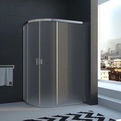 Душевой угол Veconi раздвижной ассиметричный RV03-10080A-02-19C1 1000x800x1850,хром,Pear