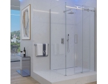 Душевой угол Veconi раздвижной прямоугольный RV074-140100-01-C4 1400х1000х1950,хром,прозрачное