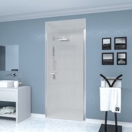 Душевая дверь Veconi распашная VN43-80-02-19C1 800x1950,хром,Pear