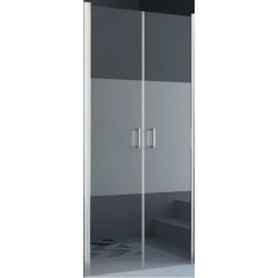 Душевая дверь Veconi распашная VN44-100-04-19C1 1000x1850,хром,Frost line