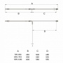 Душевая дверь Veconi распашная VN73-80-01-C4 800x1950,хром,прозрачное
