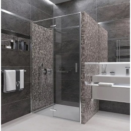 Душевая дверь Veconi распашная VN73-120-01-C4 1200x1950,хром,прозрачное