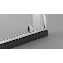 Душевая дверь Veconi распашная VN32-80-01-C5 800x1950,хром,прозрачное