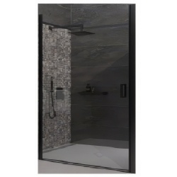Душевая дверь Veconi распашная VN43B-70-01-C5 700x1950,черный,прозрачное
