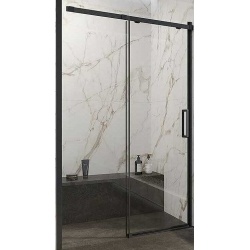 Душевая дверь Veconi раздвижная VN70-160-01-19C4 1600x1950,черный,прозрачное