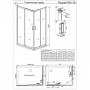 Душевой угол Veconi раздвижной прямоугольный RV10-12090-01-C5 1200x900x1950,хром,прозрачное
