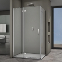 Душевой угол Veconi распашной прямоугольный RV064-120100PR-01-19C3 1200x1000x1950,хром,прозрачное