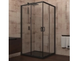 Душевой угол Veconi раздвижной прямоугольный RV14-12090-01-C5 1200x900x1950,черный,прозрачное