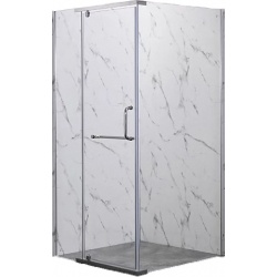 Душевой угол Veconi распашной прямоугольный RV19-10080-01-C6 1000х800х2000,хром,прозрачное