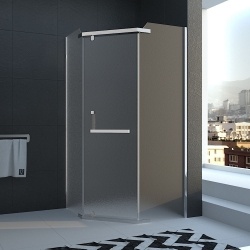 Душевой угол Veconi распашной трапеция RV36-100T-02-19C1 800х800х1950,хром,Pear