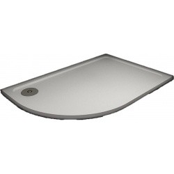 Душевой поддон Veconi асимметричный Tezeo stone (правый) 1000x800x30 мм